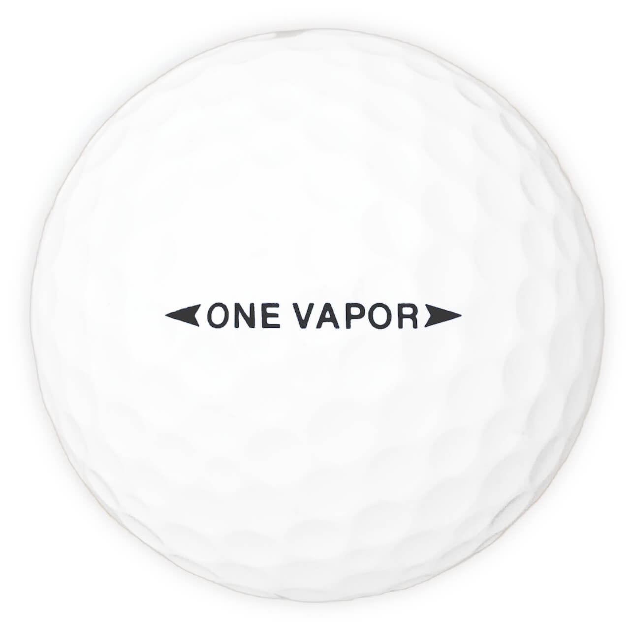 Detaljbild på en Nike One Vapor golfboll